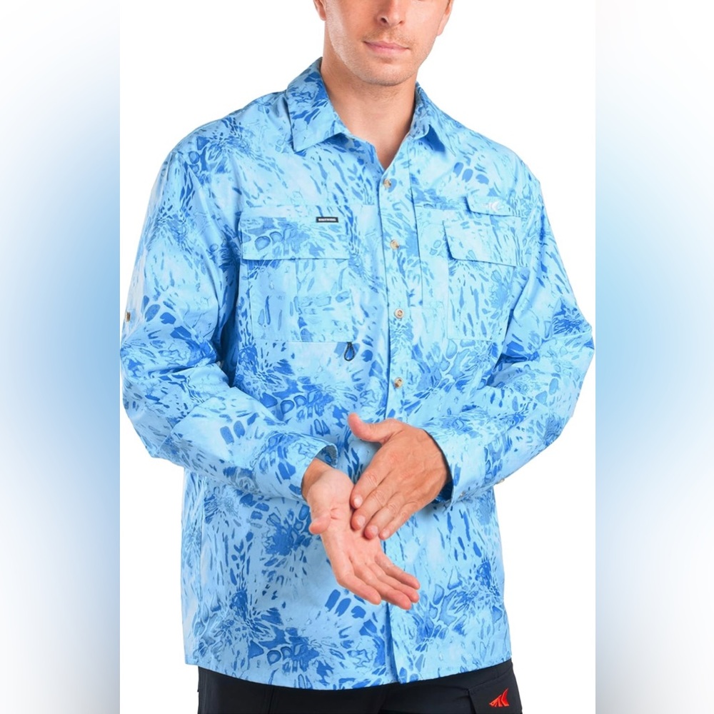 KastKing Long-Sleeved Men’s Fishing Shirt NWT